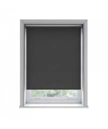 Rackhams No Drill Black Thermal Blackout Roller Blind (170cm Drop) - 60cm - thumbnail 1