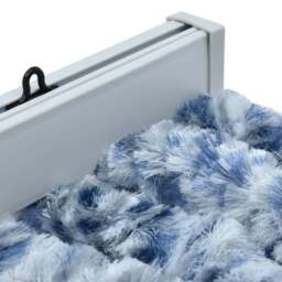 Rackhams Insect Curtain Blue and White 90x200 cm Chenille - thumbnail 4