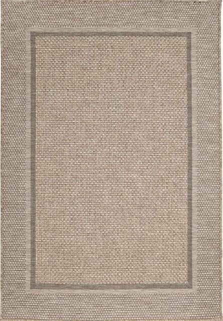 Rackhams Summer Latte Border Rug – Indoor/Outdoor - 160X230 cm - image 1