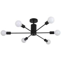 Rackhams Industrial Style 6-Light Ceiling Light - thumbnail 4