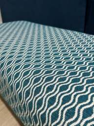 Rackhams Premium Pattern Fabric Ottoman Footstool Pouffe – UK Handmade - 50 x 40 Inches (127 x 102cm) - thumbnail 6
