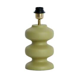 Rackhams Pebble Table Lamp in Olive