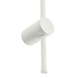 Rackhams Modern and Sleek Stick Style Ambient LED Wall Light Fitting in Matt White Sand - thumbnail 4