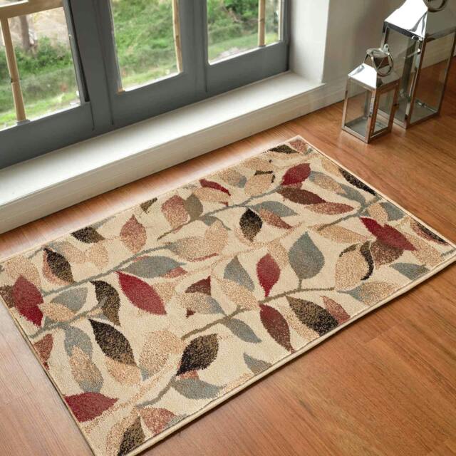 Rackhams Riley-Modern Beige Green Brown Graphic Rug - 60 x 225 cm