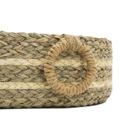 Rackhams Palma Natural Woven Storage Baskets for Home Organisation, Set of 2, Brown - thumbnail 5
