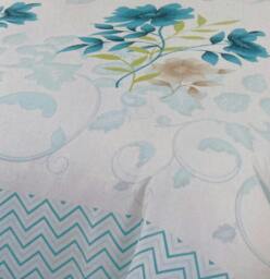 Rackhams Bethany Teal (Blue) Duvet Cover Set - King - thumbnail 2