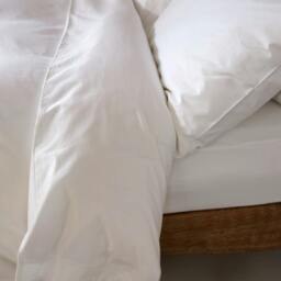 Rackhams White 300 Thread Count Easycare Cotton With Tencel 40cm Deep Fitted Sheets - King - thumbnail 3