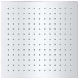 Rackhams Rain Shower Head 2 pcs Stainless Steel 25x25 cm - thumbnail 2