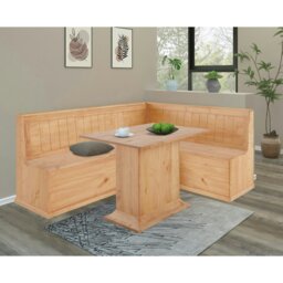 Rackhams Sara Dining Table Fix Top S SW105x65x75cm - Brown - thumbnail 3