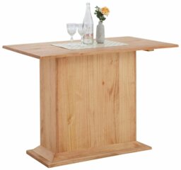 Rackhams Sara Dining Table Fix Top S SW105x65x75cm - Brown - thumbnail 2