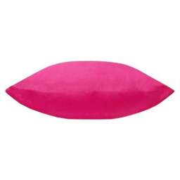 Rackhams Plain Outdoor Cushion Cover - Pink - One Size - Pink - 100% Polyester - thumbnail 2