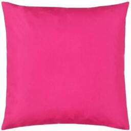 Rackhams Plain Outdoor Cushion Cover - Pink - One Size - Pink - 100% Polyester - thumbnail 1
