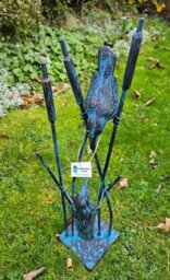 Rackhams Birds on Reeds Garden Sculpture Statue Ornament - Cast Iron - Bronze - Sculpture - thumbnail 5