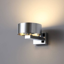 Rackhams 6 Watt LED Chrome Bedside Wall Reading Light - thumbnail 2
