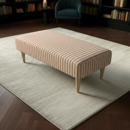 Rackhams High-End Upholstered Bed End Bench with Patterned Lid – Stylish Seating & Multi-Functional Design - 40 x 18 Inches (102 x 46cm) - thumbnail 6