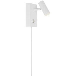Rackhams Omari - Wall light - White - White - Metal - 1