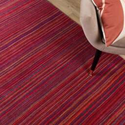 Rackhams Fine Striped Design Wool Rug - 80X150 cm - thumbnail 5