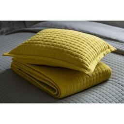 Rackhams Crompton Filled Cushion - Saffron Yellow - One Size - Saffron Yellow - 60% Cotton/40% Polyester