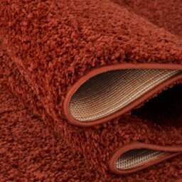 Rackhams Myshaggy Solid Terra Rug - 120X120 cm - thumbnail 4