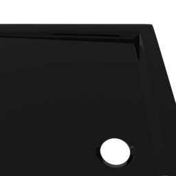 Rackhams Rectangular ABS Shower Base Tray Black 70x90 cm - thumbnail 6