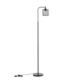 Rackhams Industrial Metal Floor Light with Mesh Lampshade - thumbnail 5