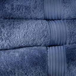 Rackhams Dusky Blue Egyptian Cotton Bath Sheet - Standard - 4 Pack - thumbnail 4