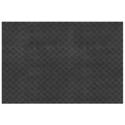 Rackhams Deckplate Low Profile Rubber Doormat - 60cm x 40cm - thumbnail 1