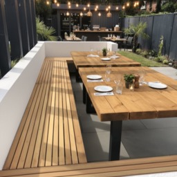 Rackhams Chunky Handmade Commercial Outdoor Table - 280 - 80