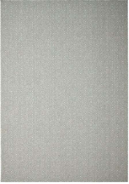 Rackhams Washable Designer Mat Diamond Grey - 132 - 57X90 cm - image 1