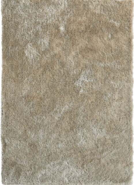 Rackhams Glamour Shaggy Beige Rug - 120X170 cm