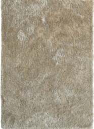 Rackhams Glamour Shaggy Beige Rug - 120X170 cm - thumbnail 1