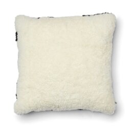 Rackhams Zebra Cushion - Doublesided - 60x60 cm - Black/Ivory - thumbnail 5