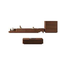 Rackhams Opaline TV Stand, Wood - No - Walnut - thumbnail 5