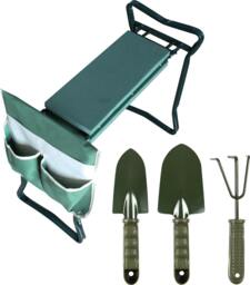 Rackhams Home and Garden Folding Multi Use Garden Kneeler and Bench