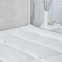 Rackhams 2 Inch Microfiber Mattress Topper - Single - thumbnail 1