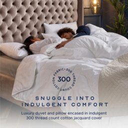 Rackhams Indulgent Cotton Duvet, 2 Soft Pillows - King - 10.5 - thumbnail 2