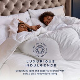 Rackhams Indulgent Cotton Duvet, 2 Soft Pillows - King - 10.5 - thumbnail 4