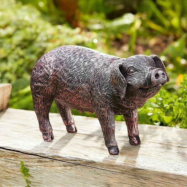 Rackhams Pig Sculpture, Cast Iron, StandingGarden Sculpture Piglet