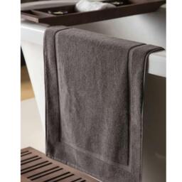 Rackhams Hotel Madison Bath Mat - Slate - One Size - Slate - 100% Ringspun Cotton - thumbnail 1