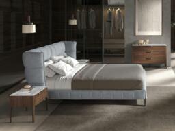 Rackhams Light Bluish-grey Fabric Bed 7211 - thumbnail 6