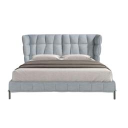 Rackhams Light Bluish-grey Fabric Bed 7211 - thumbnail 2