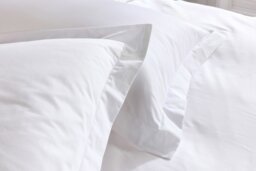 Rackhams 5 Star Oxford Pillowcase - Pair - Cream - Standard - thumbnail 3