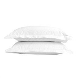 Rackhams 5 Star Oxford Pillowcase - Pair - Cream - Standard - thumbnail 5