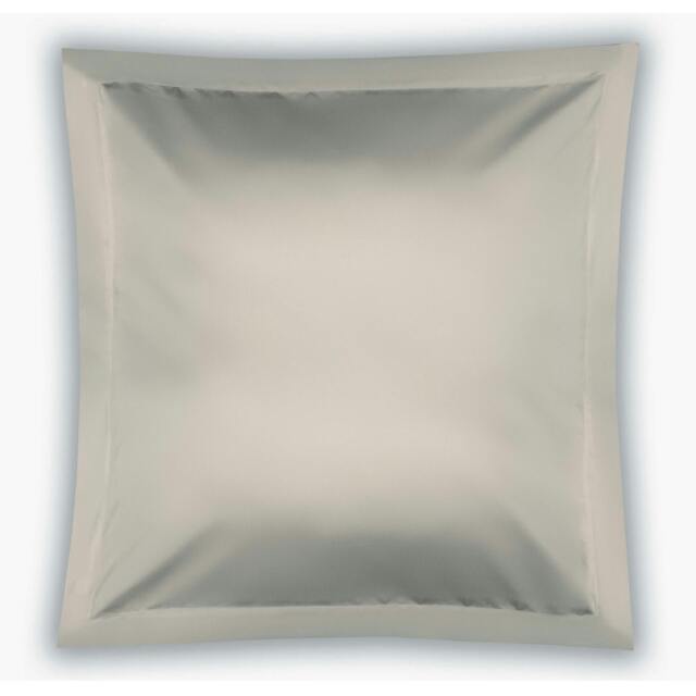 Rackhams Pima Cotton 450 Thread Count Oxford Continental Pillowcase - Platinum - One Size - Platinum - 100% Cotton - image 1