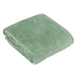 Rackhams Harrow Fleece Throw - Sage - 140cm x 180cm - Sage - 100% Polyester - thumbnail 2
