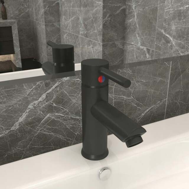 Rackhams Bathroom Basin Faucet Grey 130x176 mm