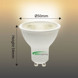 Rackhams GU10 Dimmable LED Spotlight 4.4W Energy Saving LED Bulbs - Pack of 10 - thumbnail 5
