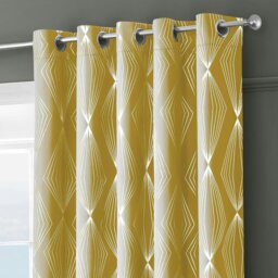 Rackhams Onyx Thermal Blackout Ready Made Eyelet Curtains - 117cm x 137cm - Blush - thumbnail 3