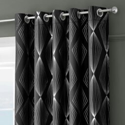 Rackhams Onyx Thermal Blackout Ready Made Eyelet Curtains - 117cm x 137cm - Blush - thumbnail 6