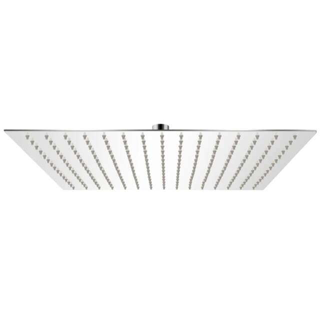 Rackhams Rain Shower Head Stainless Steel 40x40 cm Square